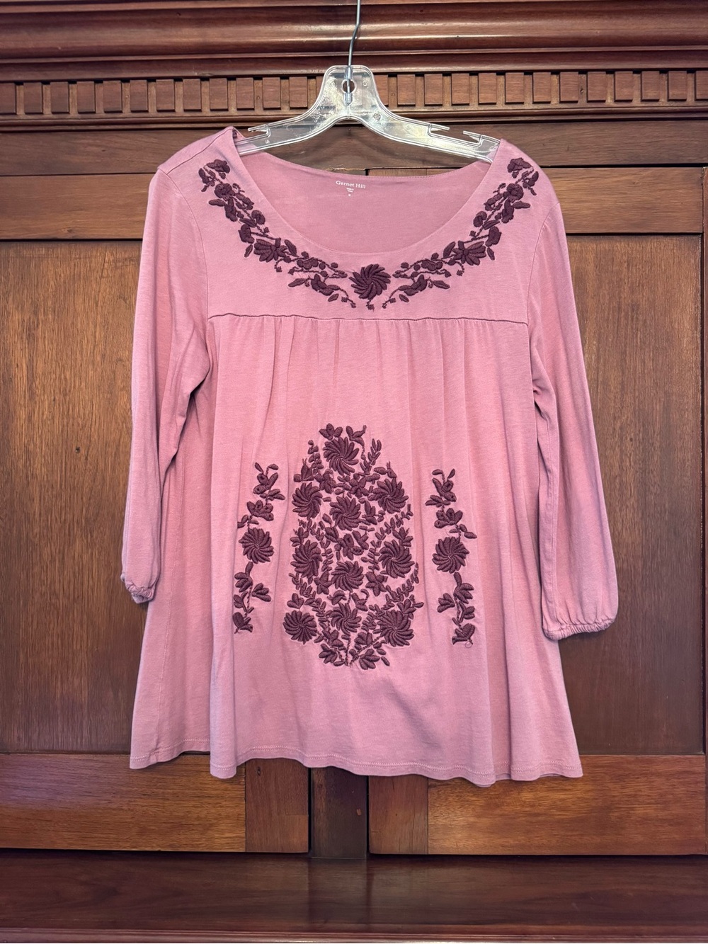 Garnet Hill Embroidered Tunic